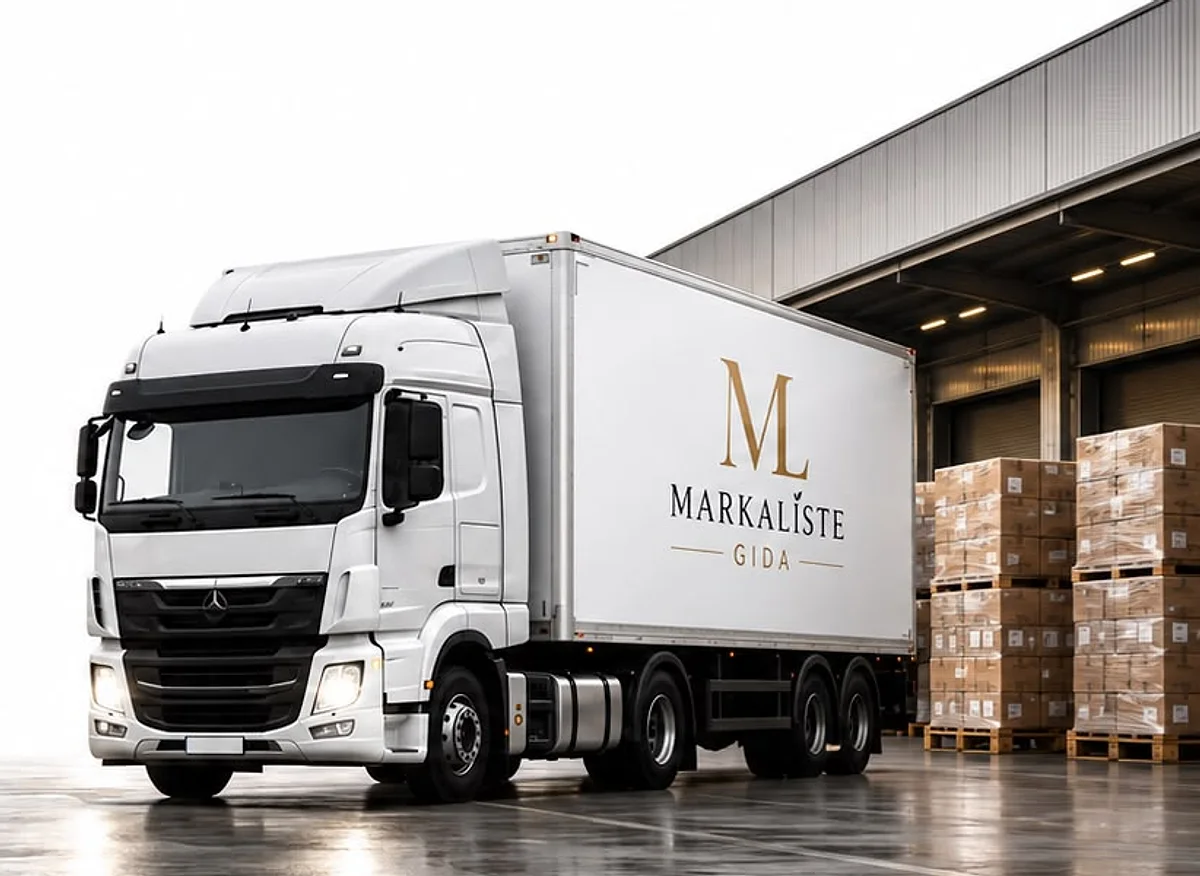 Автомобиль и склад дистрибуции Markaliste